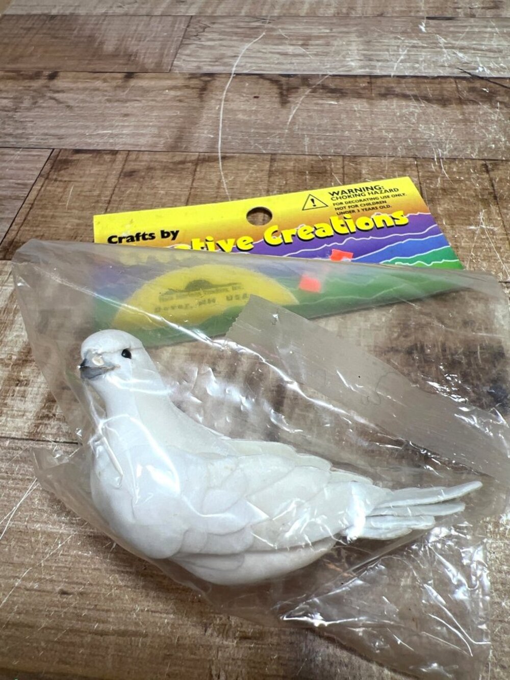 Creative Creations Decorative Paintable Dove Figurines For Crafts